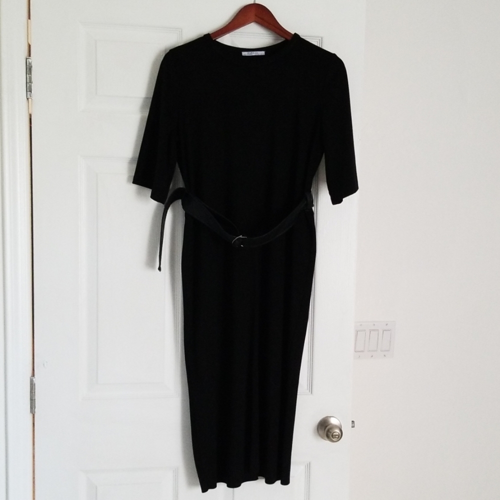 Zara black dress